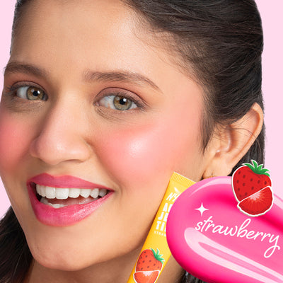 Nykaa Cosmetics Aqua Jelly Lip & Cheek Multi-use Water Tint - Strawberry