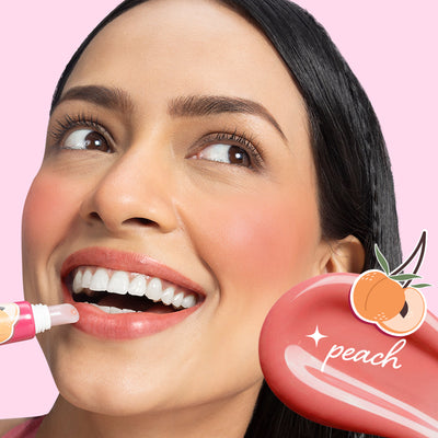 Nykaa Cosmetics Aqua Jelly Lip & Cheek Multi-use Water Tint - Peach