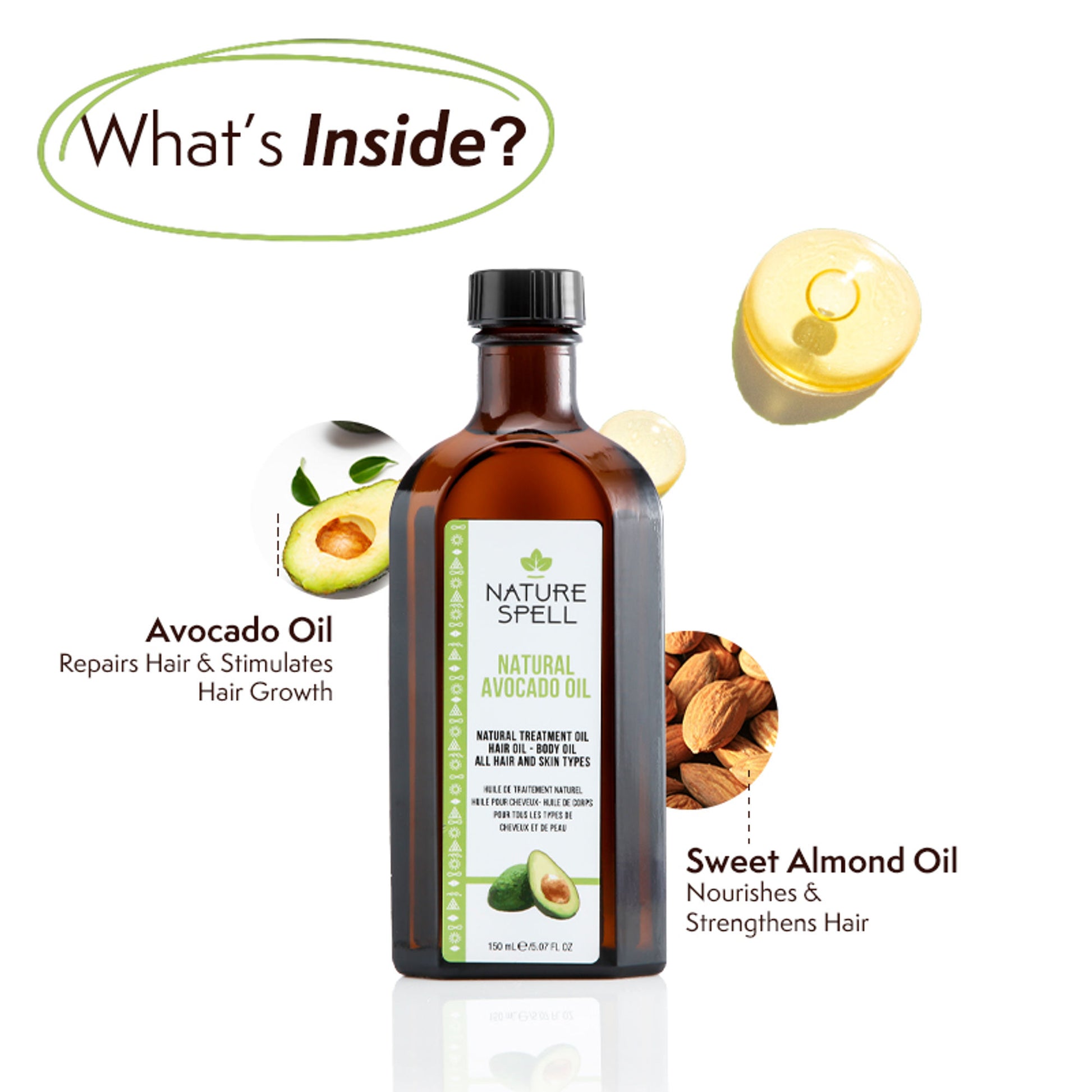 Nature Spell Avocado Hair Oil