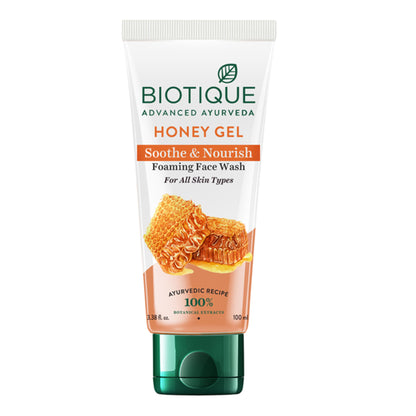 Biotique Bio Honey Gel Refreshing Foaming Face Wash
