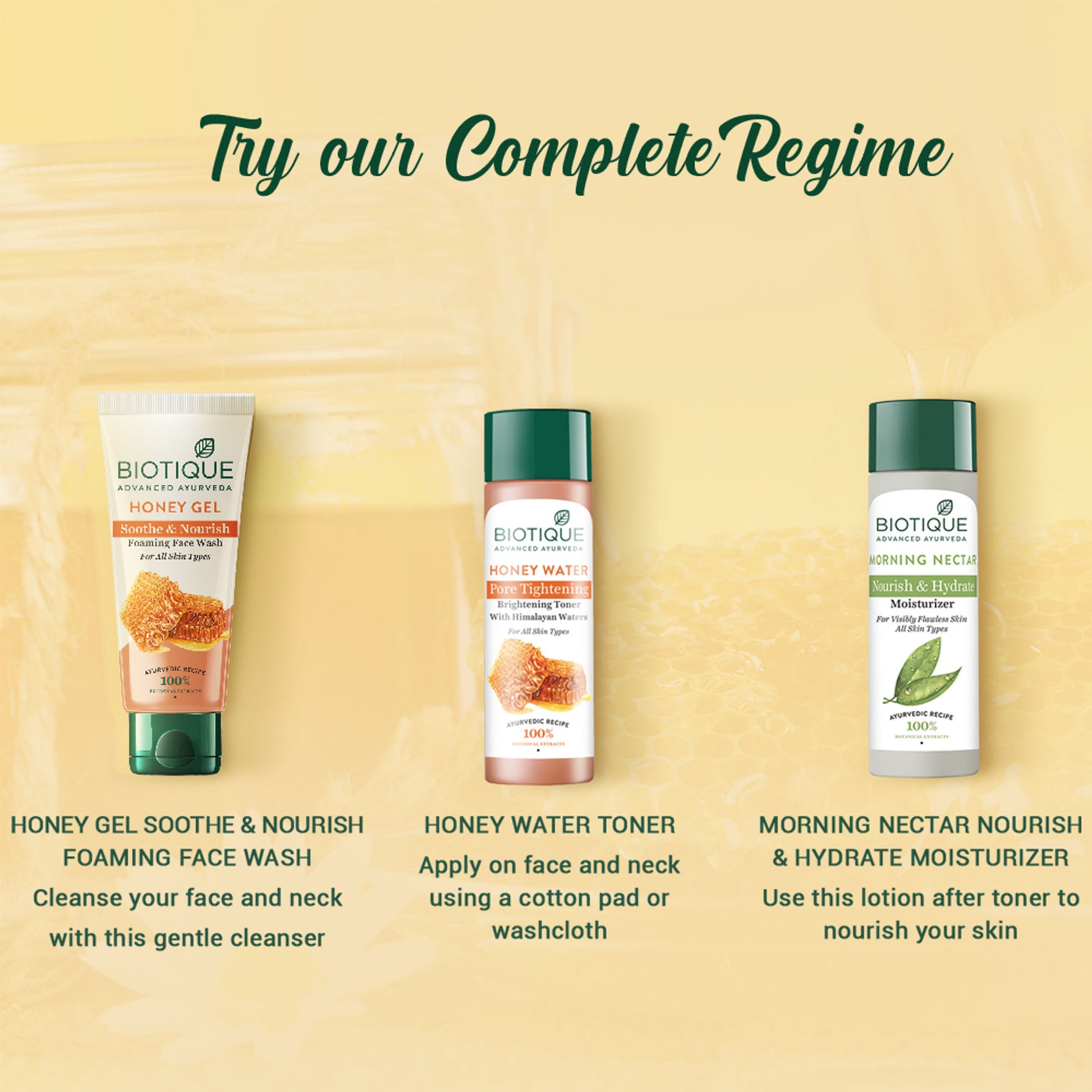 Biotique Bio Honey Gel Refreshing Foaming Face Wash