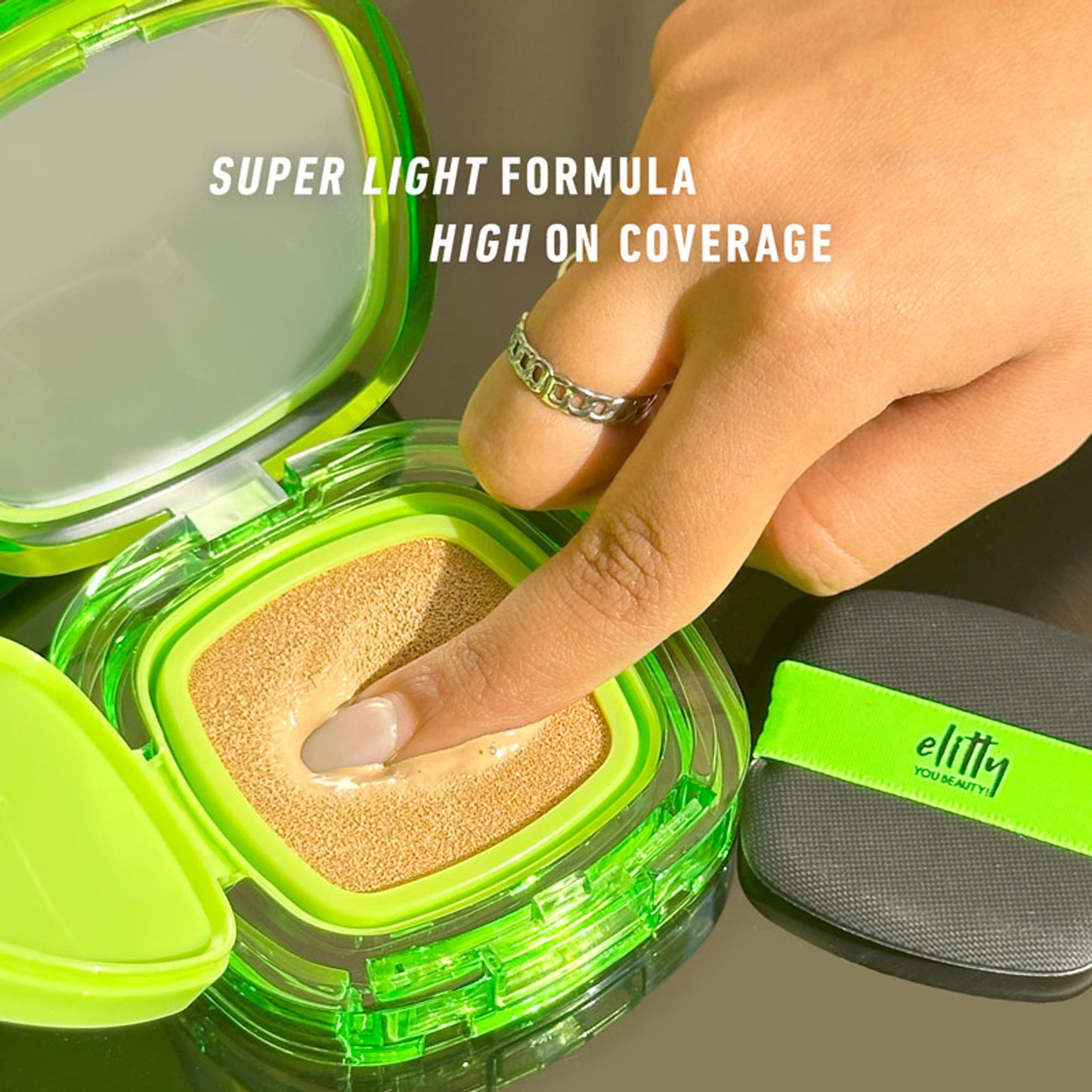 Elitty Cushion Foundation - Mocha Glow