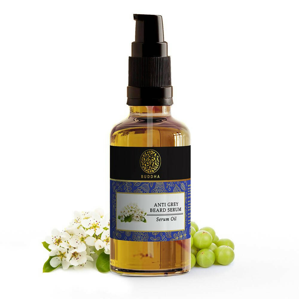 Buddha Natural Anti Grey Beard Serum Oil - Indyancart