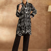 Dhiyona IE Women Floral Embroidered Regular Thread Work Pure Cotton Kurta with Trousers