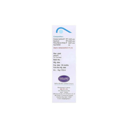 SBL Homeopathy C-ineraria Maritima Eye Drops Free From Alcohol