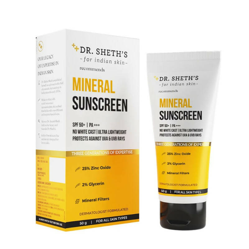 Dr. Sheth's Mineral Sunscreen - Indyancart