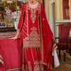 Dhiyona IE Women Ethnic Motifs Embroidered Mirror Work Kurta with Palazzos & Dupatta