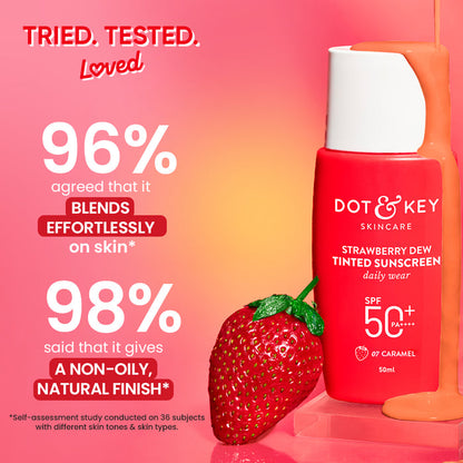 Dot & Key Strawberry Dew Tinted Sunscreen Sand, Pack of 2