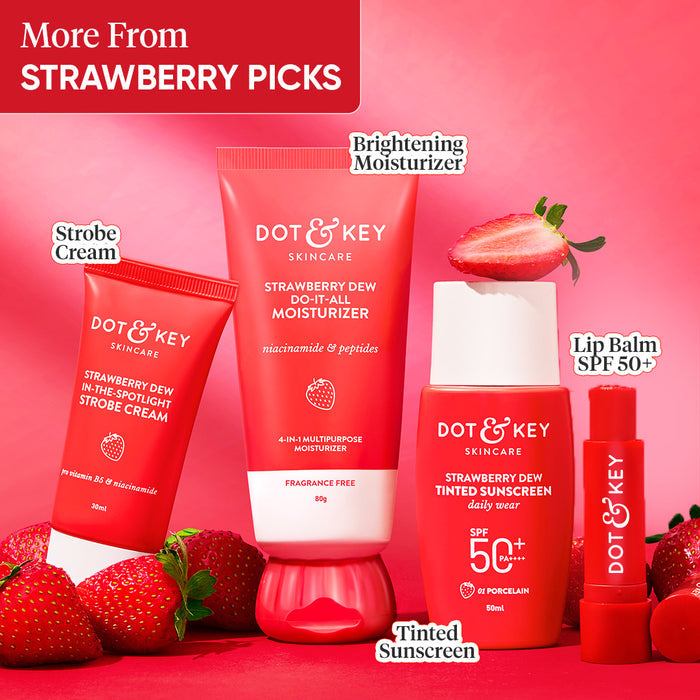 Dot & Key Strawberry + Niacinamide Moisturizer, Pack of 2