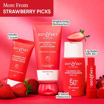 Dot & Key Strawberry + Niacinamide Moisturizer, Pack of 2
