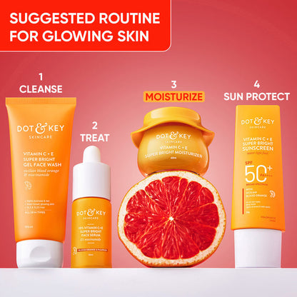 Dot & Key Vitamin C + E Moisturizer, Pack of 2