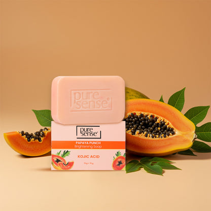 PureSense Papaya Punch Soap - Pack Of 2