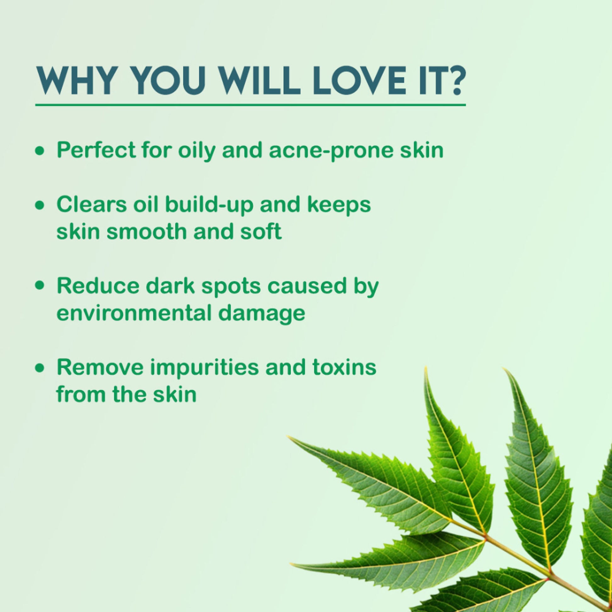 Jovees Herbal Neem Face Wash For Acne And Pimple Care Bright, Clear And Glowing Skin - 120 ml