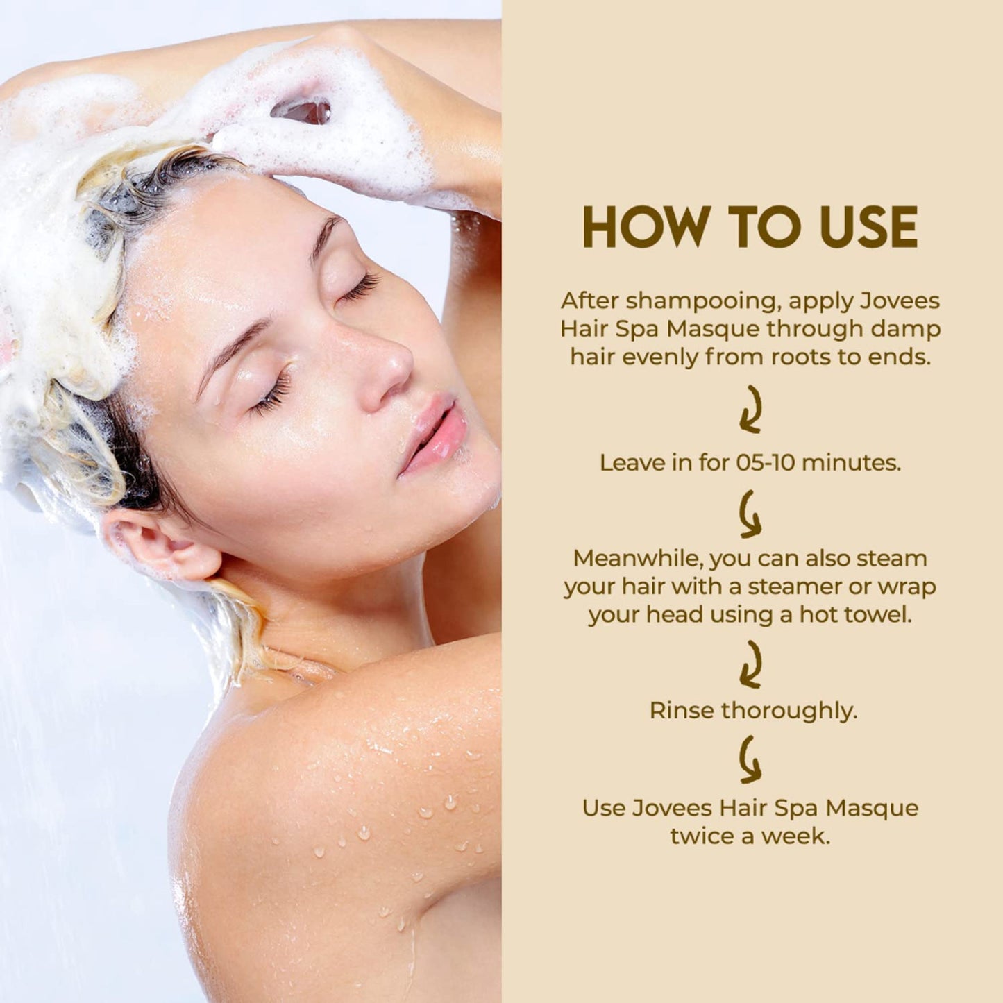 Jovees Argan Oil Hair Spa Masque