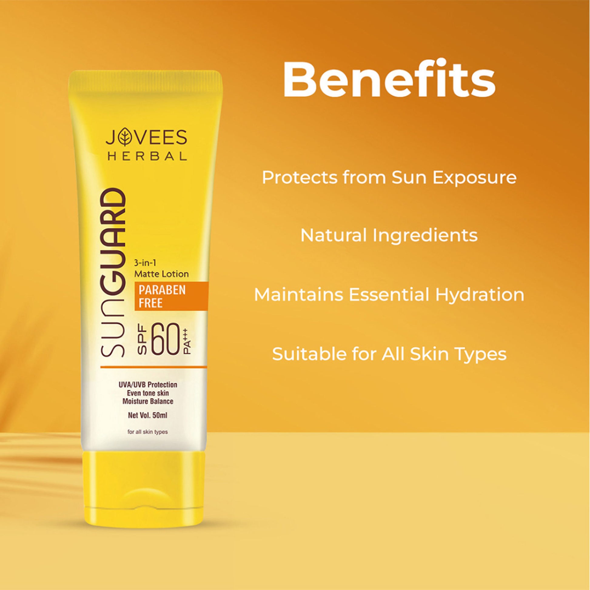 Jovees Herbal Sun Guard Lotion SPF 60 PA++++
