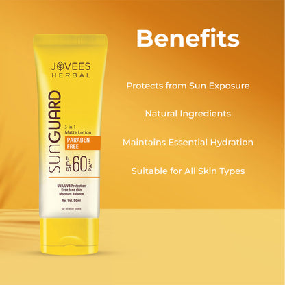 Jovees Herbal Sun Guard Lotion SPF 60 PA++++
