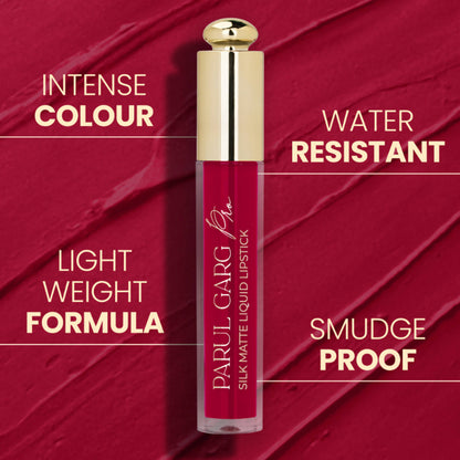 Parul Garg Beauty Ultilmate Silk Matte Liquid Lipstick Collection - Pack Of 14