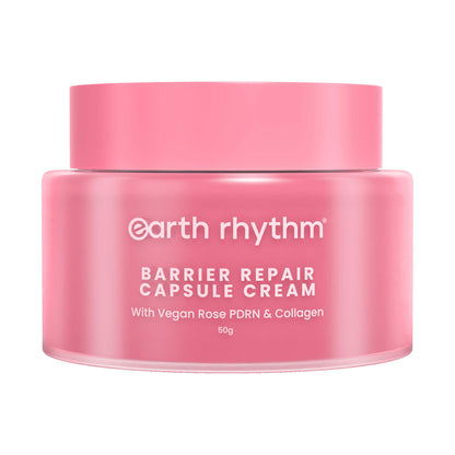 Earth Rhythm Capsule Cream For Barrier Repair With Vegan Rose Pdrn & Collagen