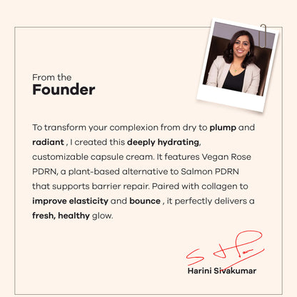 Earth Rhythm Capsule Cream For Barrier Repair With Vegan Rose Pdrn & Collagen