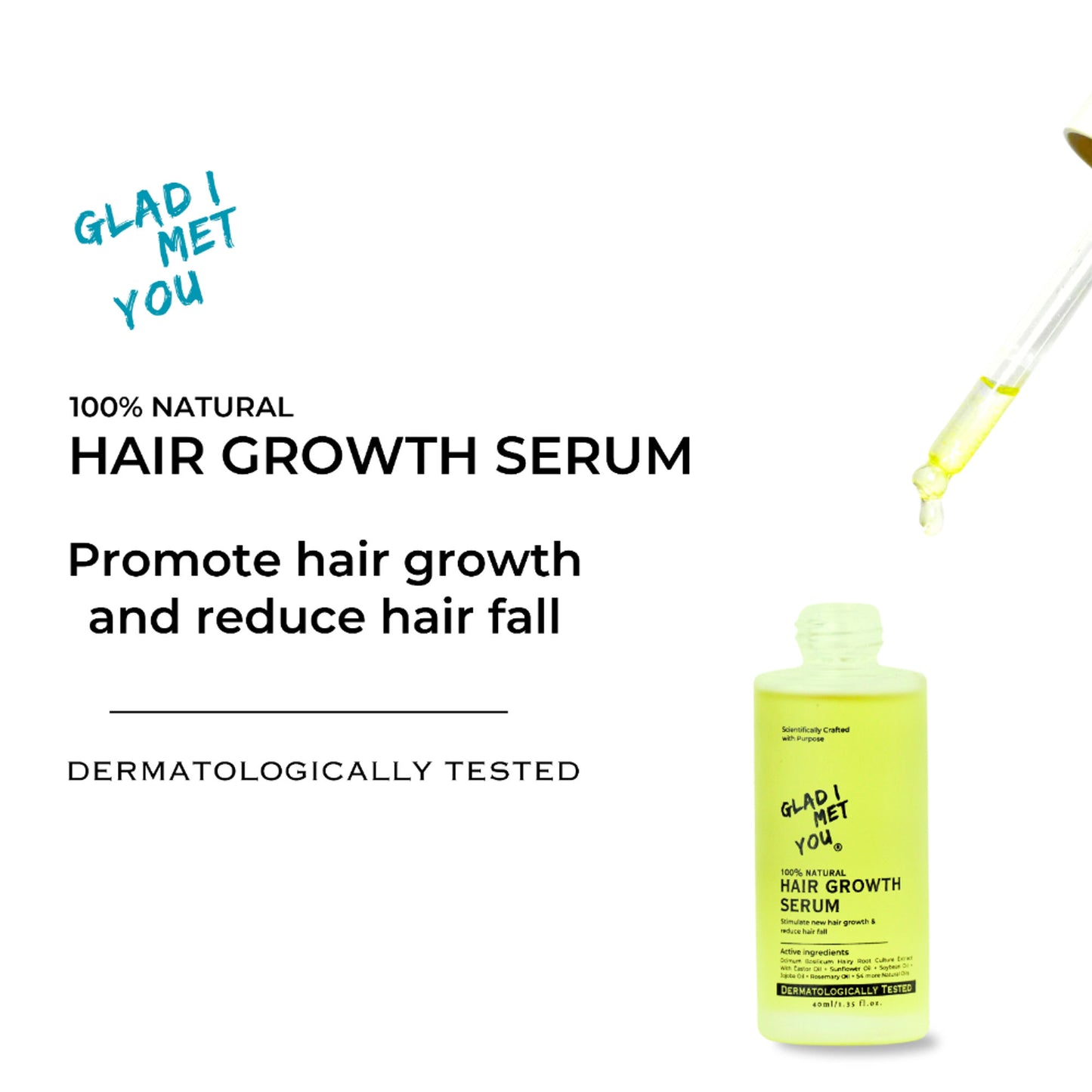 GLAD I MET YOU Hair Growth Serum