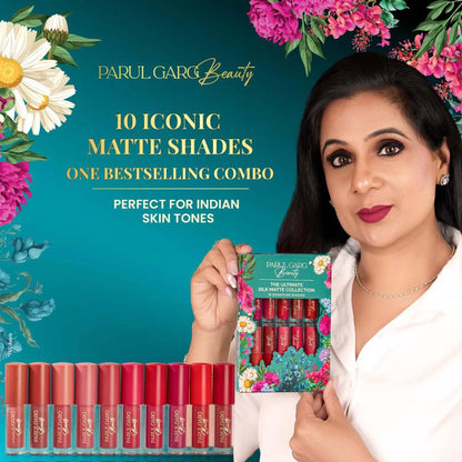 Parul Garg Beauty Ultimate Silk Matte Collection - Pack Of 10