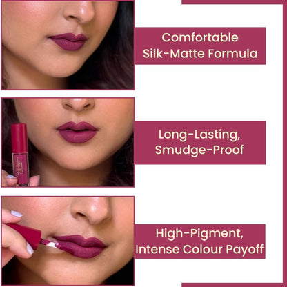 Parul Garg Beauty Ultimate Silk Matte Collection - Pack Of 10