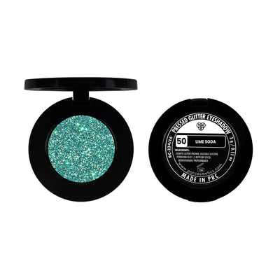 PAC Pressed Glitter Eyeshadow - 50 Lime Soda