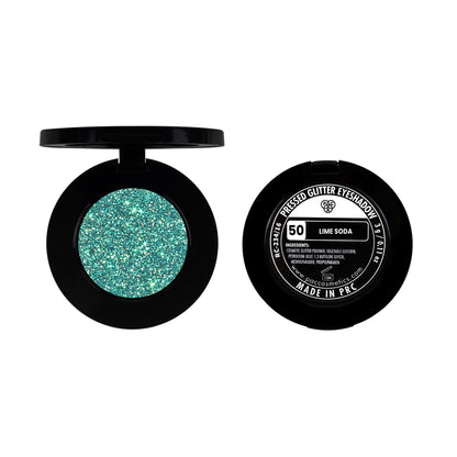 PAC Pressed Glitter Eyeshadow - 50 Lime Soda