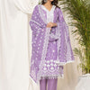 Dhiyona IE Women Ethnic Motifs Embroidered Pure Cotton Kurta Trousers & Dupatta