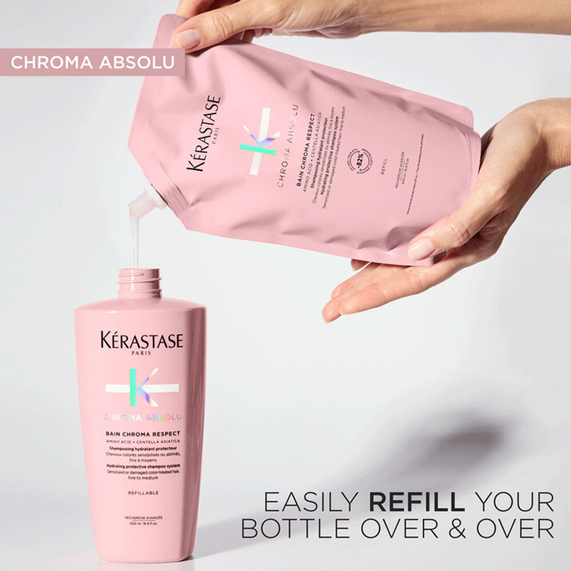 Kérastase Chroma Absolu Respect Shampoo For Colour Protection,Sulphate-Free