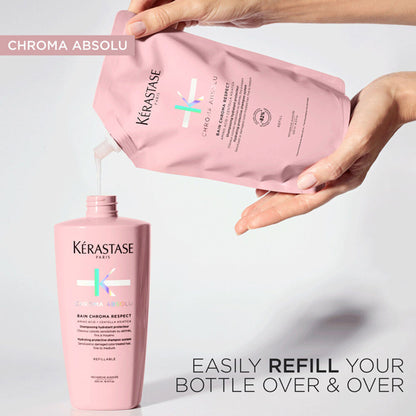 Kérastase Chroma Absolu Respect Shampoo For Colour Protection,Sulphate-Free