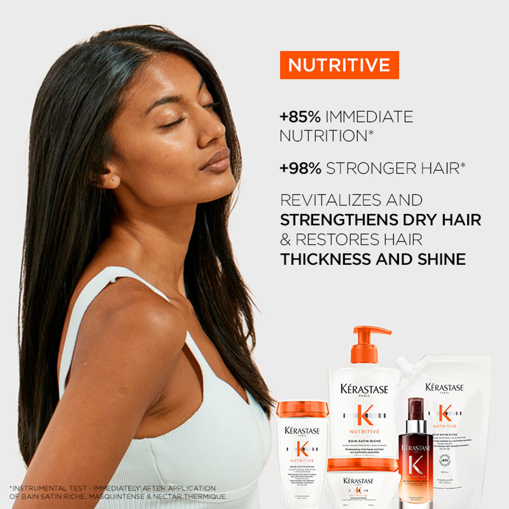 Kérastase Première Shampoo Refill for Damaged Hair 500ml, Sulphate-Free, Infused with Citric Acid