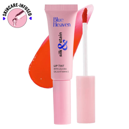 Blue Heaven Silk & Stain Lip Stain - Sunset Orange