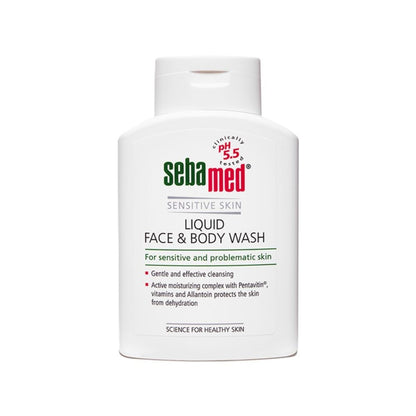 Sebamed Liquid Face and Body Wash - For all skin types