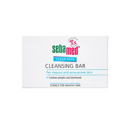 Sebamed Clear Face Cleansing Bar - For impure and oily skin