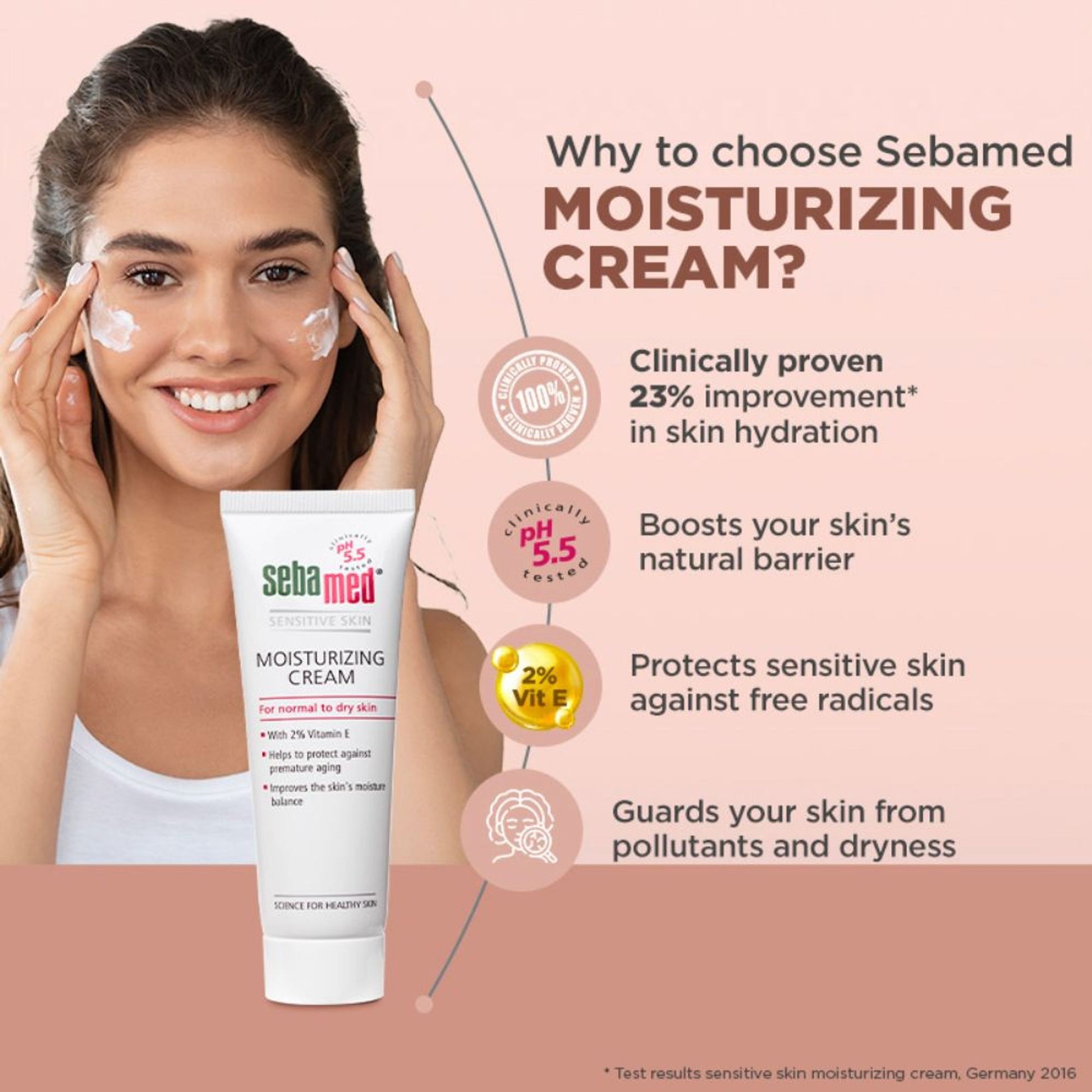 Sebamed Moisturizing Cream - For Normal to dry skin