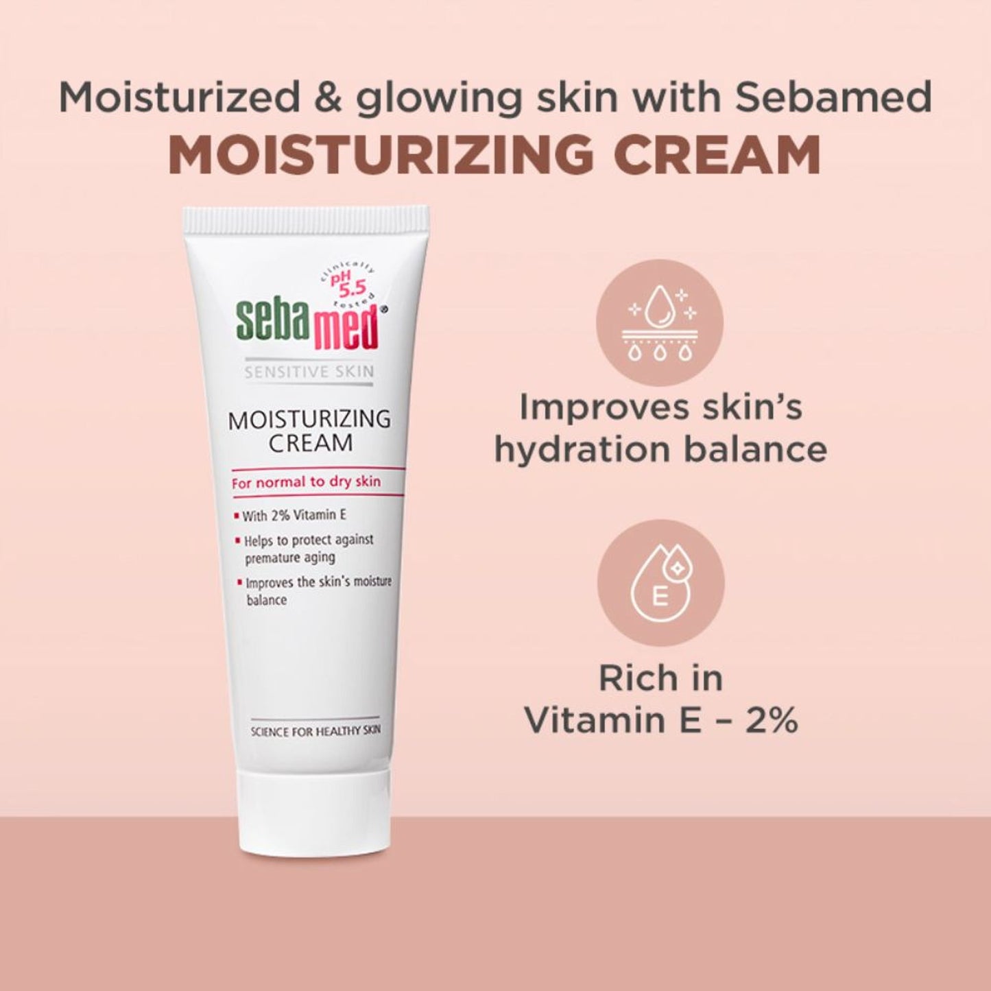Sebamed Moisturizing Cream - For Normal to dry skin