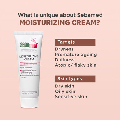 Sebamed Moisturizing Cream - For Normal to dry skin