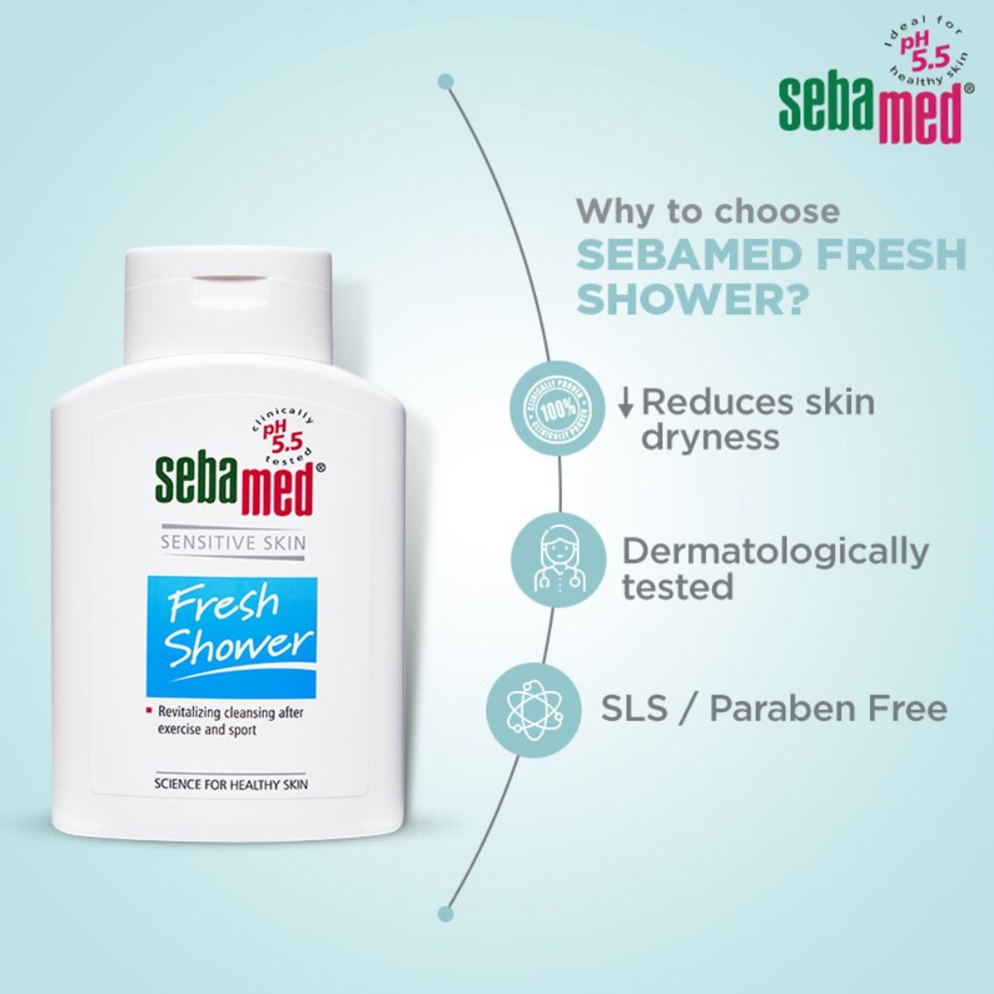 Sebamed Fresh shower - For SENSITIVE SKIN