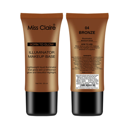 Miss Claire Illuminator Makeup Base - 04 Bronze