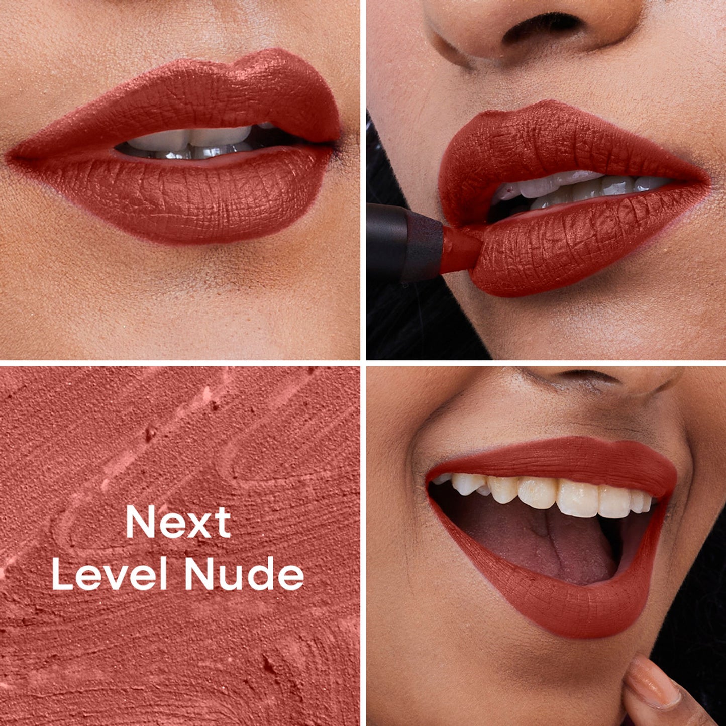 Nykaa Matte-illicious Transferproof Lip Crayon Lipstick with Free Sharpener - Next Level Nude 04