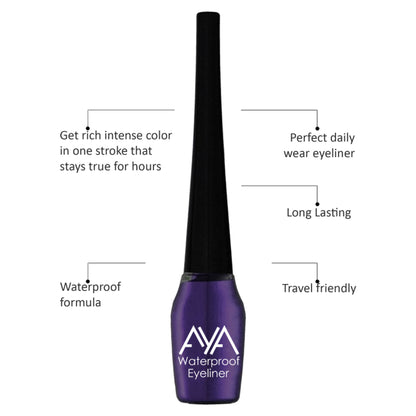 AYA Waterproof Eyeliner - Purple