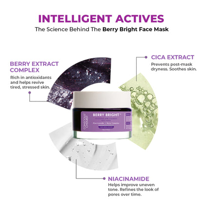 Conscious Chemist Berry Bright Soothing & Calming Face Mask