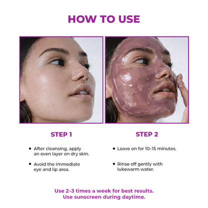 Conscious Chemist Berry Bright Soothing & Calming Face Mask