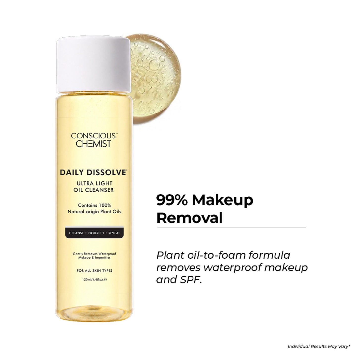 Conscious Chemist Daily Dissolve Ultra Light Oil Cleanser