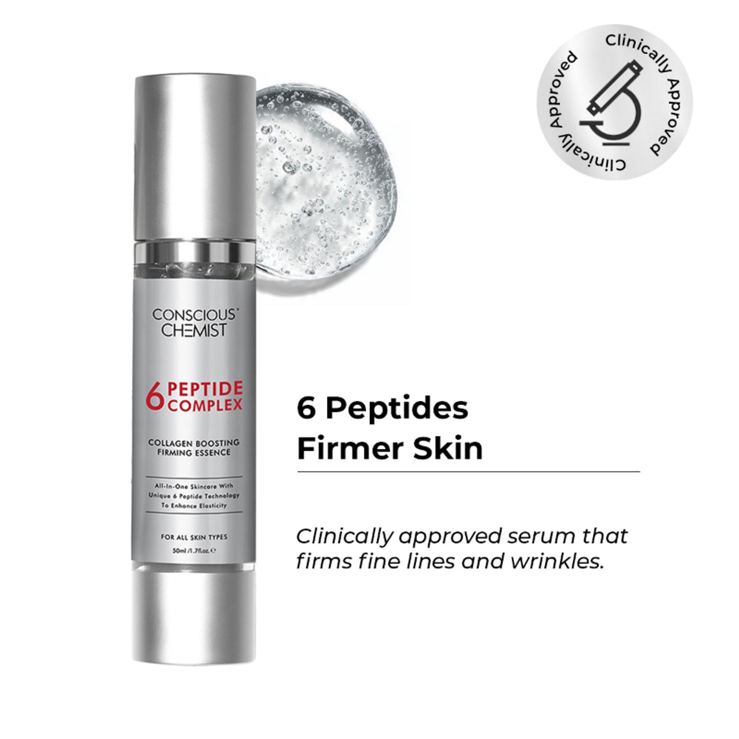 Conscious Chemist 6 Peptide Complex Collagen Boosting