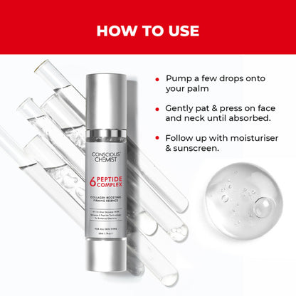 Conscious Chemist 6 Peptide Complex Collagen Boosting