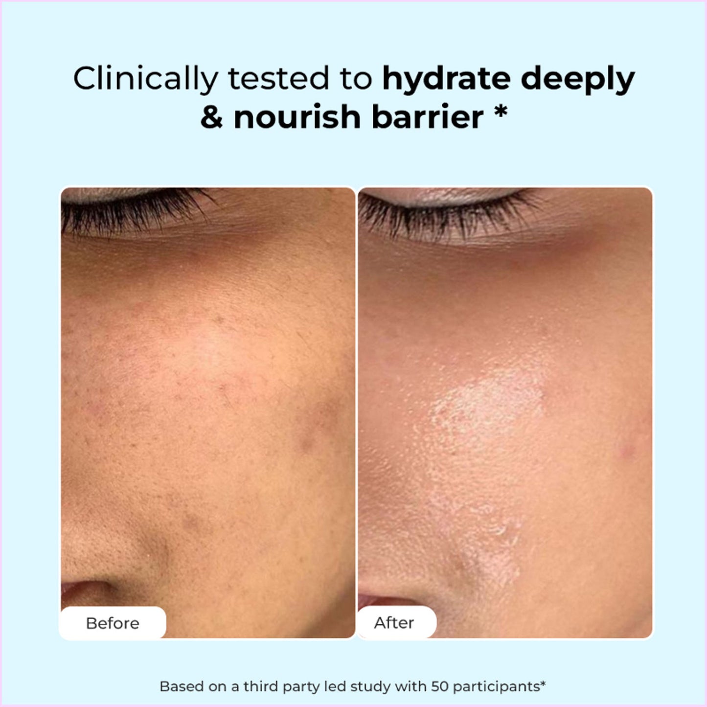 Conscious Chemist Gentle Hydrating Face Wash For Dry Skin with Hyaluronic Acid and Ceramides
