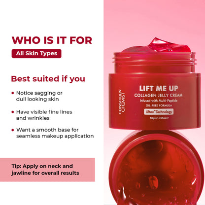 Conscious Chemist Lift Me Up Collagen Jelly Cream