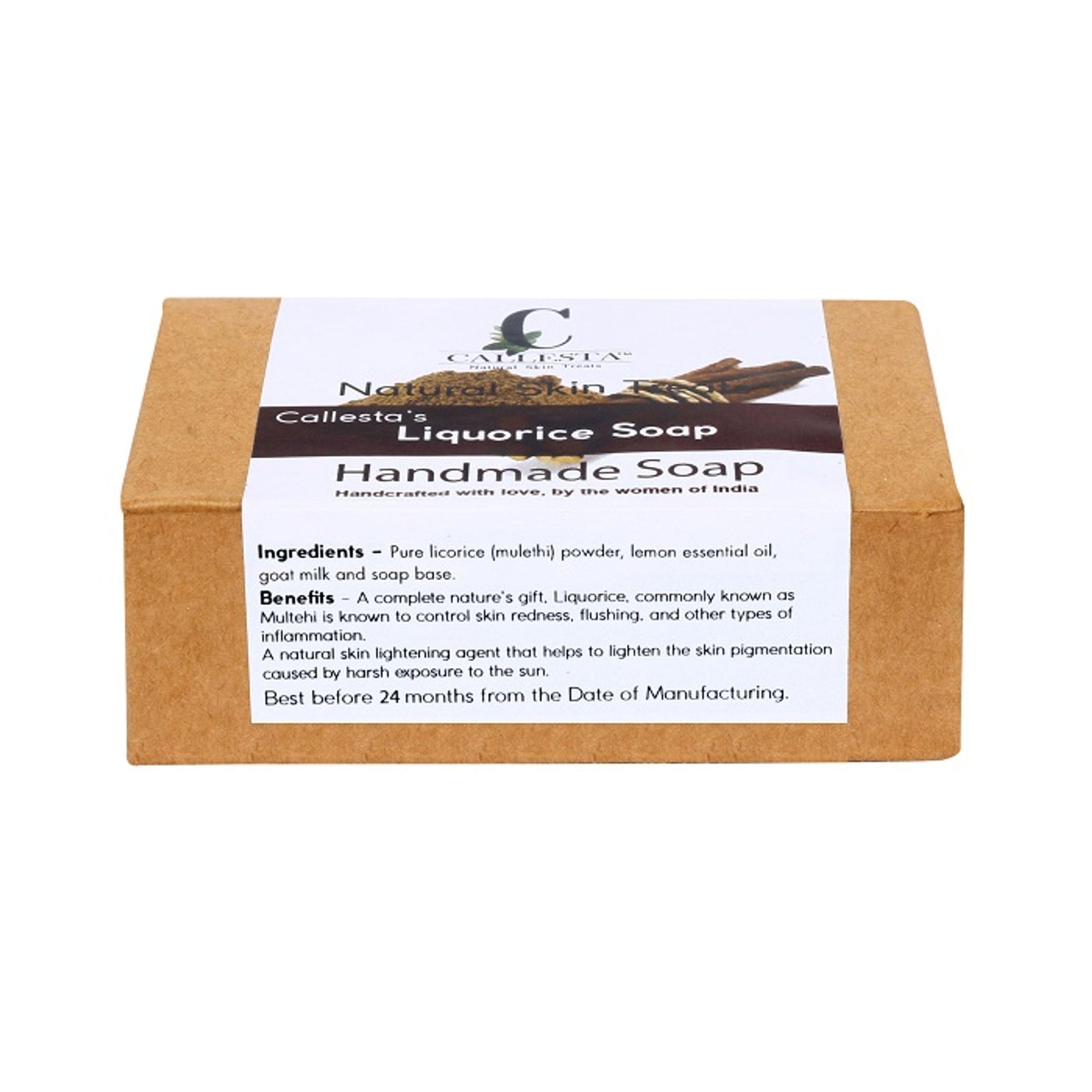 Callesta Liquorice Handmade Soap